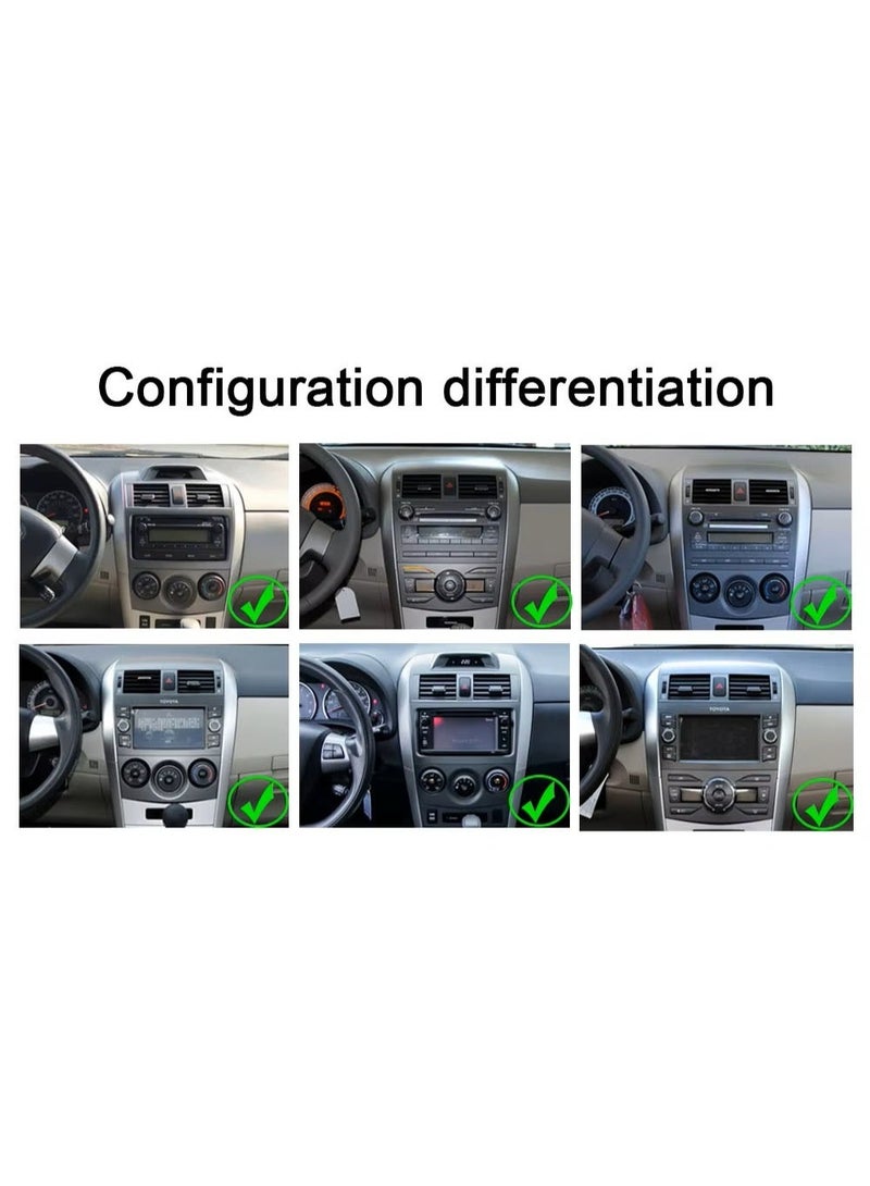 فيريكس نظام ستيريو سيارة أندرويد بشاشة 12.3 بوصة لتويوتا كورولا 2006-2013، ذاكرة وصول عشوائي 4 جيجابايت، ذاكرة تخزين 64 جيجابايت، يدعم Apple CarPlay وAndroid Auto لاسلكيًا، متوافق مع لوحة القيادة الأصلية، نظام ملاحة GPS، مشغل وسائط متعددة، واجهة بلوتوث سريعة. - Image 3